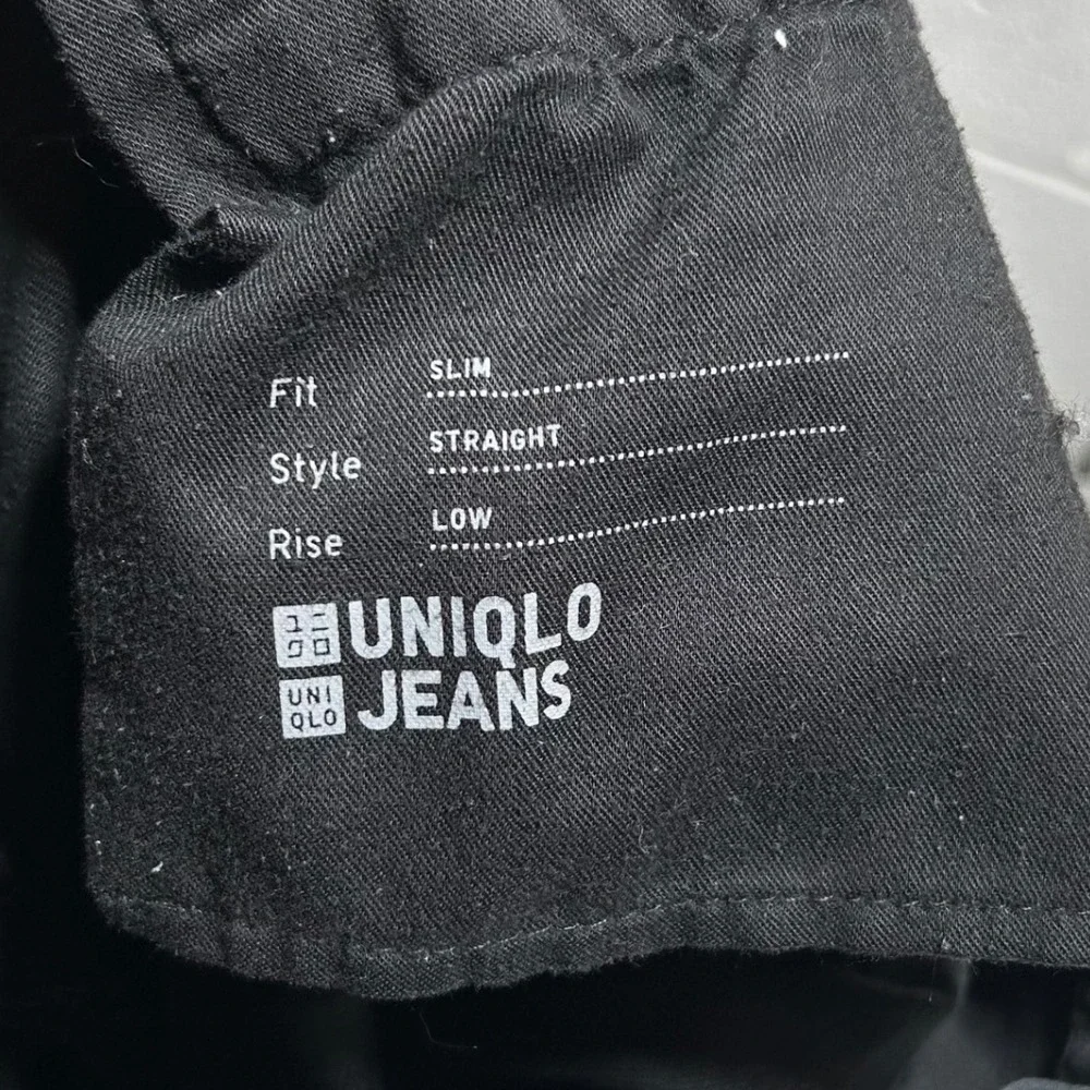 Uniqlo jeans black